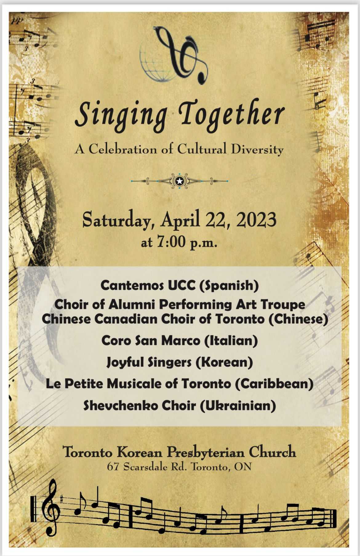 Singing Together-A Celebration of Cultural Diversity cover image